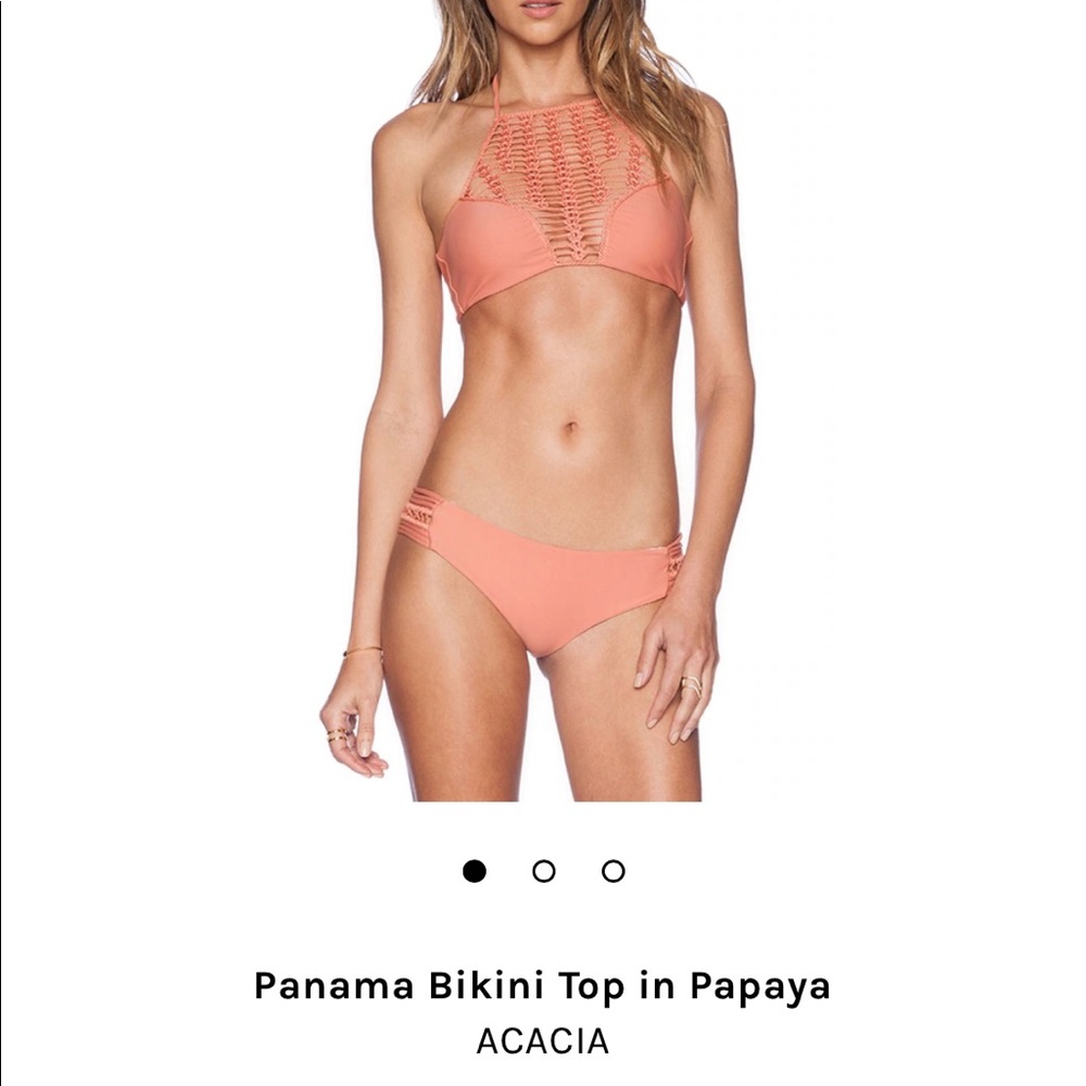 Acacia swim BNWT  Top size Medium bottom/Bottom Sm